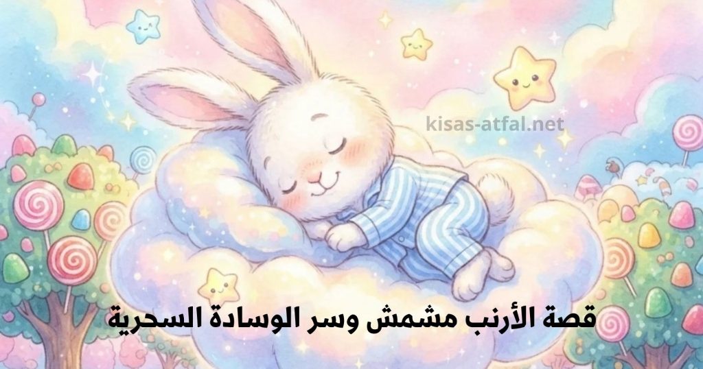 قصة الأرنب مشمش وسر الوسادة السحرية