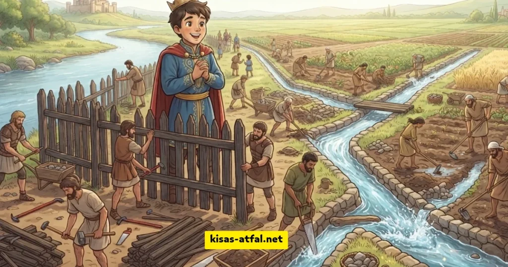 إصلاح الخطأ وبناء القنوات المائية